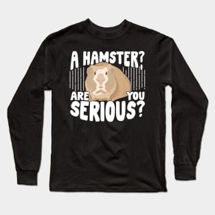 Funny Guinea Pig Pet Cavy Animal Lover Gift Long Sleeve T-Shirt